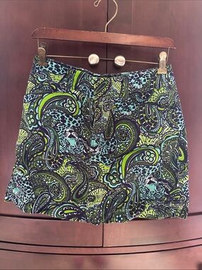 Lily Pulitzer Master of the House corduroy mini skirt
